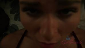 Zoey cums with your cock in her ass.